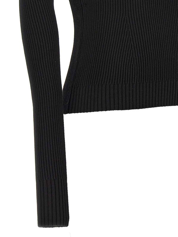 クルーネック - 黒 shop online: MAGDA BUTRYM