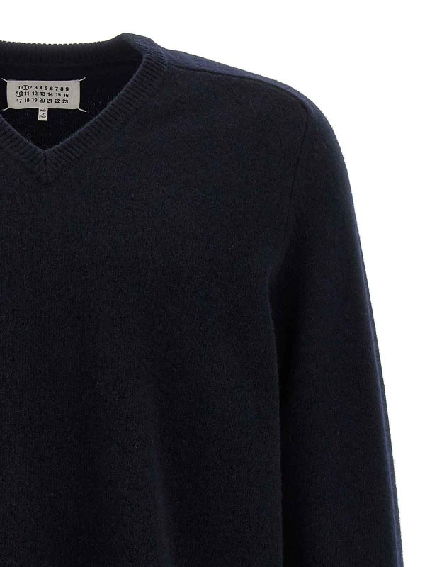 The Best Shops Maison Margiela: v necks - Wool Sweater