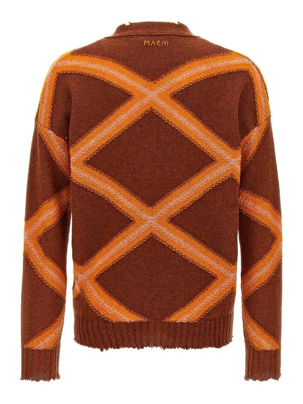 Marni: カーディガン online - カーディガン - マルチカラー