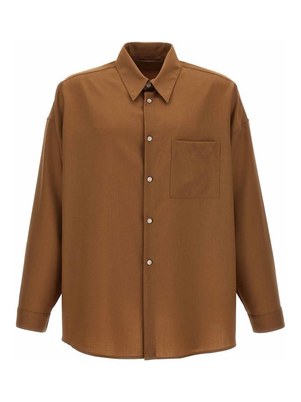 Marni: Hemden - Hemd - Braun