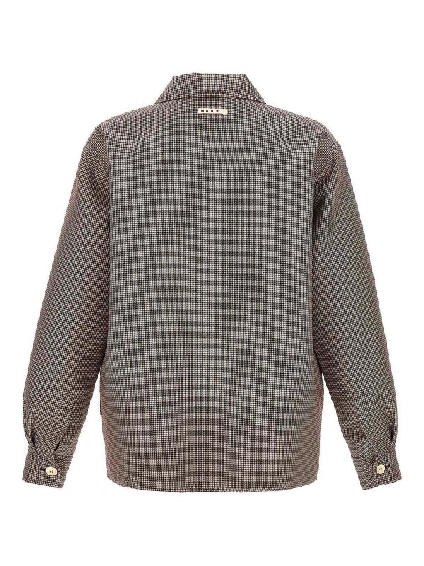 Marni: カジュアルジャケット online - カジュアルジャケット - ダークレッド