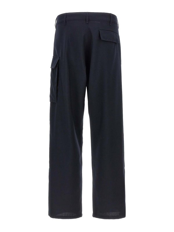 Marni: Pantalons casual online - Pantalons Décontractés - Bleu