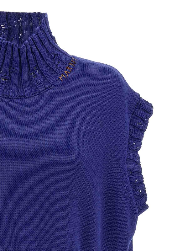 The Best Shops Marni: Westen - Weste - Blau