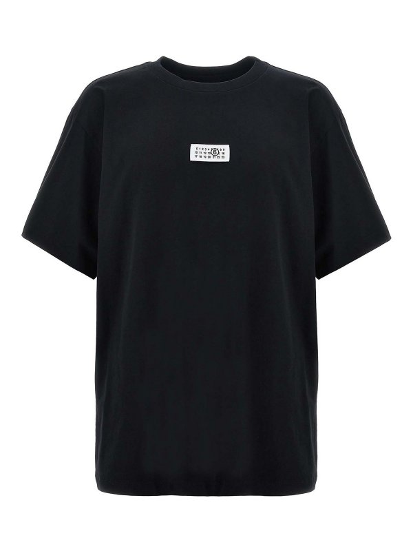 MM6 MAISON MARGIELA: t-shirts - Logo Label T-Shirt