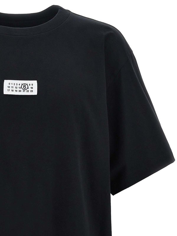 The Best Shops MM6 MAISON MARGIELA: t-shirts - Logo Label T-Shirt