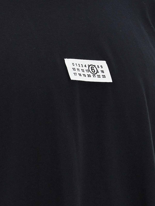 Logo Label T-Shirt shop online: MM6 MAISON MARGIELA