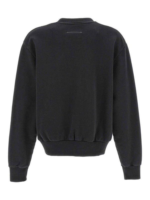 MM6 MAISON MARGIELA: Sweatshirts & Pulls online - Sweat-Shirts - Noir