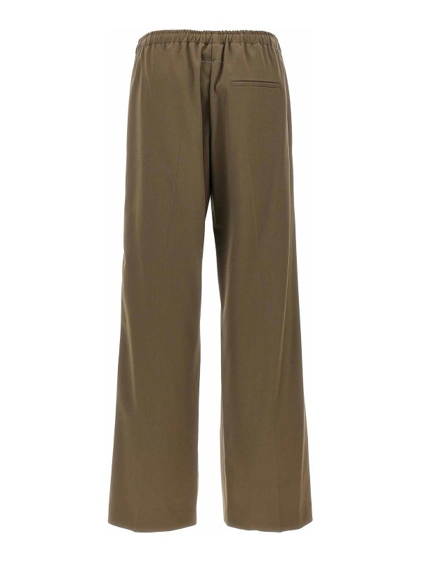MM6 MAISON MARGIELA: Pantalones casual online - Pantalón Casual - Verde