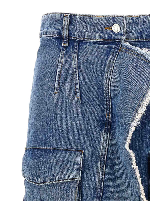 The Best Shops MOSCHINO JEANS: Knielange und Midi Röcke - Midirock - Hellblau