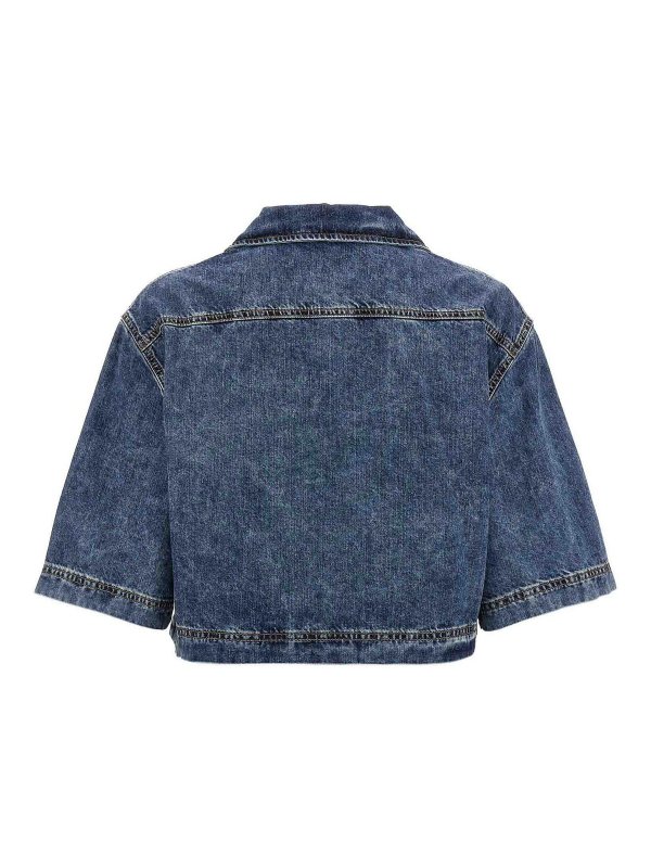 MOSCHINO JEANS: シャツ online - シャツ - ブルー