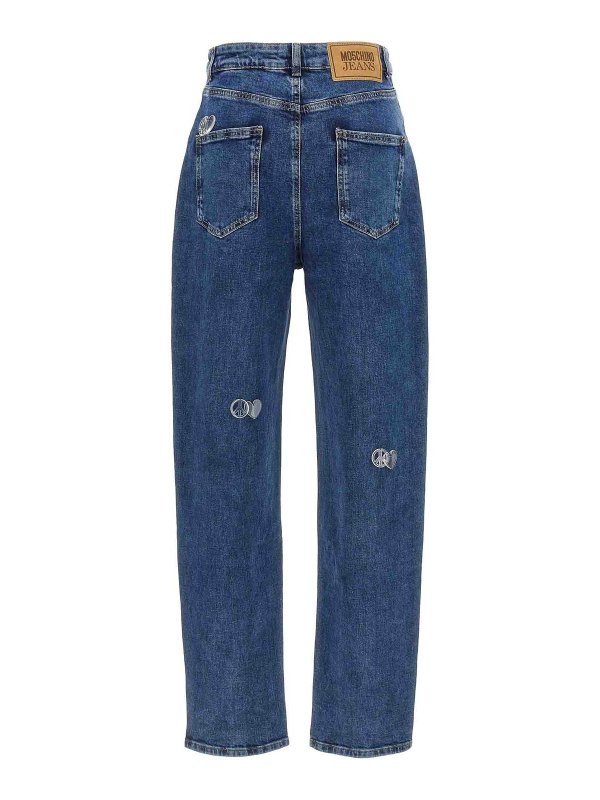 MOSCHINO JEANS: Bootcut online - Bootcut Jeans - Blau