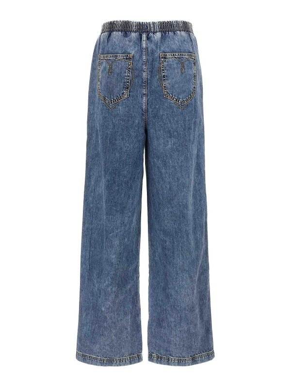 MOSCHINO JEANS: bootcut jeans online - Embroidery Jeans