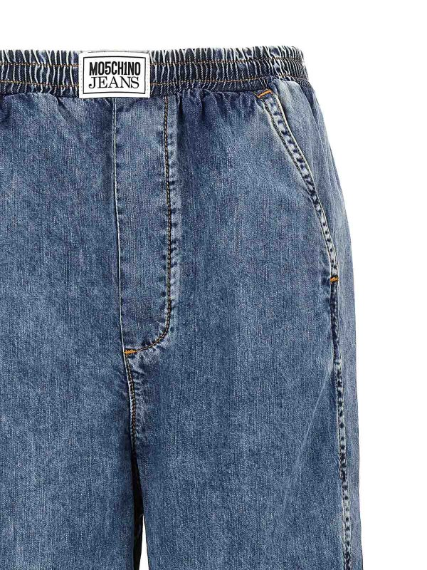 The Best Shops MOSCHINO JEANS: bootcut jeans - Embroidery Jeans