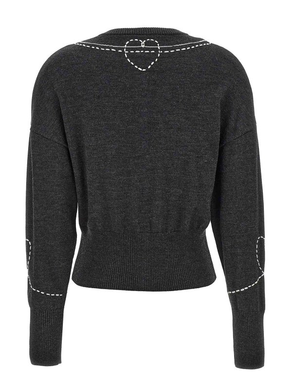 MOSCHINO JEANS: カーディガン online - カーディガン - グレー