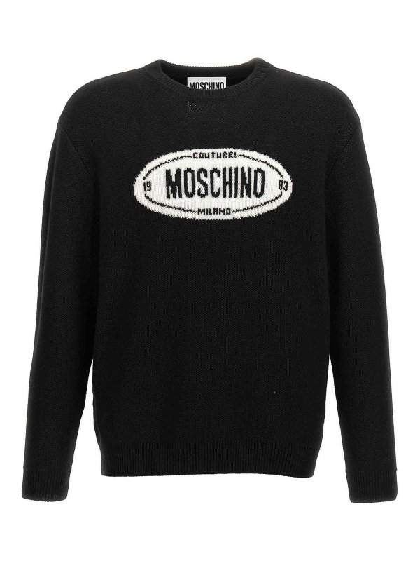 MOSCHINO: クルーネック - クルーネック - 白
