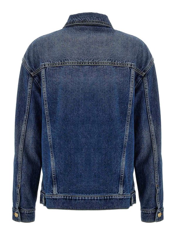 MOSCHINO: denim jacket online - Button Jacket