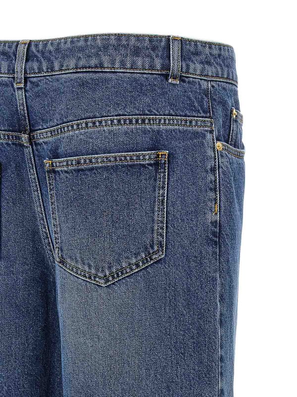 Jeans Boot-Cut - Azul shop online: MOSCHINO