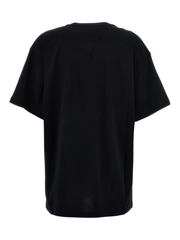 MOSCHINO: Tシャツ online - Tシャツ - 黒