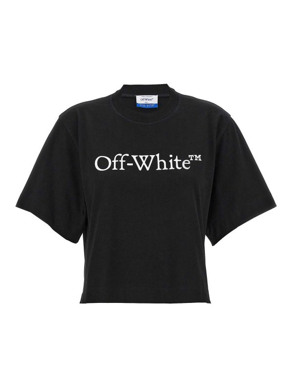 OFF-WHITE: t-shirt - T-shirt con logo