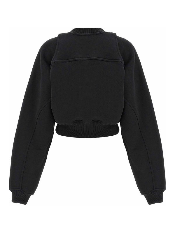 OFF-WHITE: Felpe e maglie online - Felpa Crop