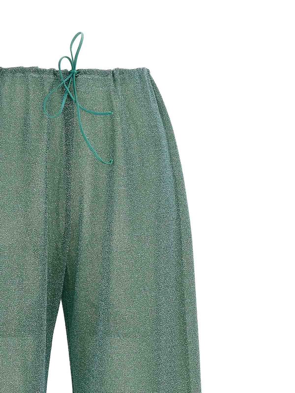 Casual trousers Oséree - Lumiere Plumage Pants - LPF235AQUA | thebs.com