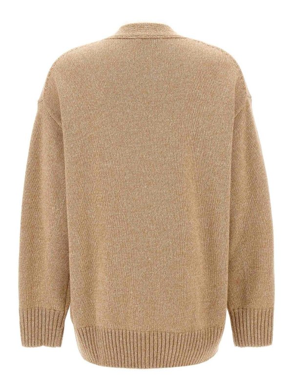 PACO RABANNE: Cardigans online - Cardigan - Beige