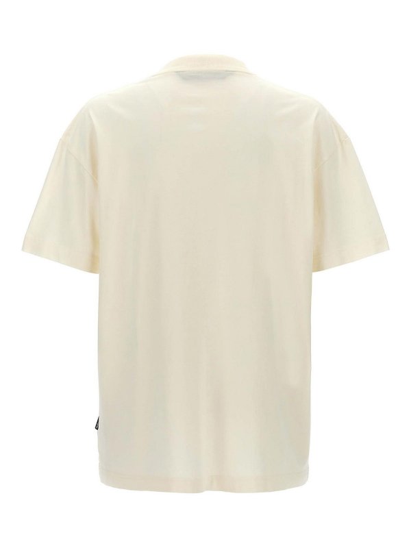 Palm Angels: t-shirts online - Neck Logo T-Shirt