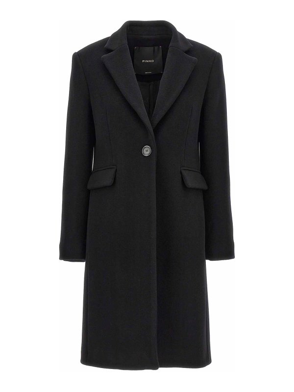 Pinko: Abrigos cortos - Abrigo Corto - Negro