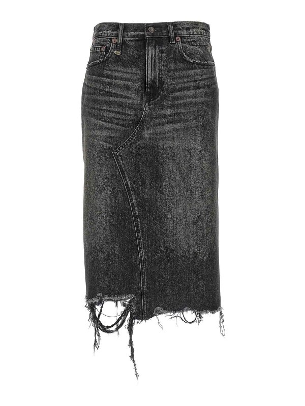 R13: Knee length skirts & Midi - Jesse Skirt