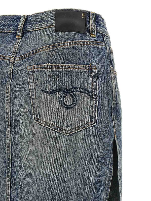 Devon Side Slit Skirt shop online: R13