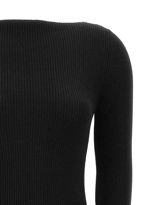 The Best Shops RICK OWENS: boat necks - Al Top Sweater