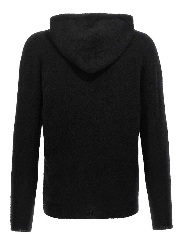 ROBERTO COLLINA: クルーネック online - クルーネック - 黒