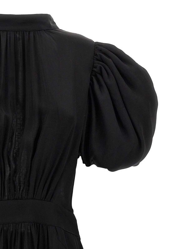 The Best Shops ROTATE Birger Christensen: ニーレングスドレス - 膝丈ドレス - 黒