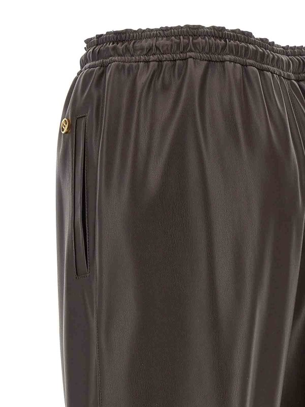 トラックスーツ ボトムス - ブラウン shop online: STELLA McCARTNEY