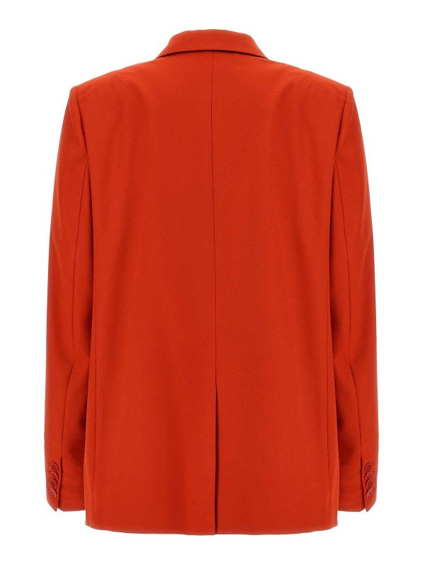 STELLA McCARTNEY: blazers online - Double-Breasted Wool Blazer