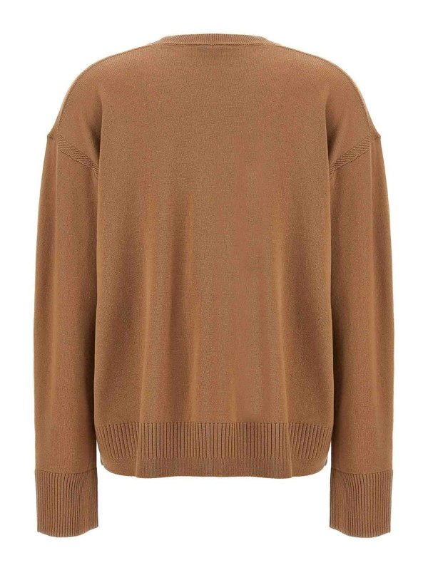 STELLA McCARTNEY: Suéteres con cuello pico online - Suéter Cuello Redondo - Beis