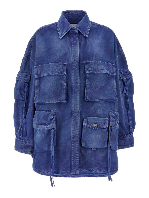 The Attico: ショートコート - ショートコート - ブルー