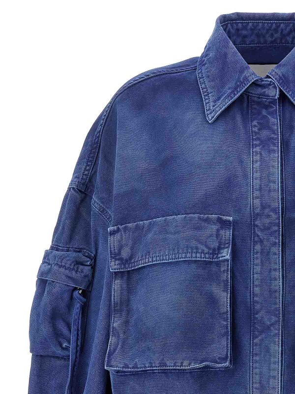 The Best Shops The Attico: ショートコート - ショートコート - ブルー