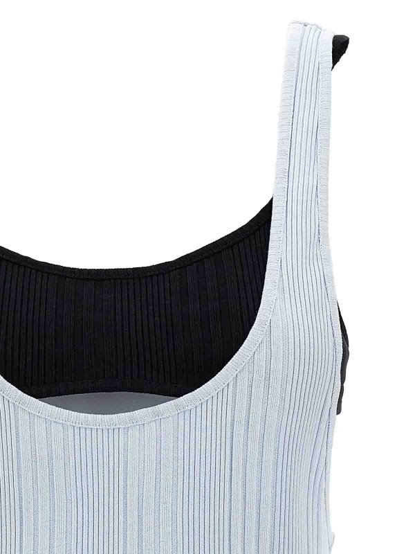 The Best Shops The Attico: Tops und Tank Tops - Top - Hellblau