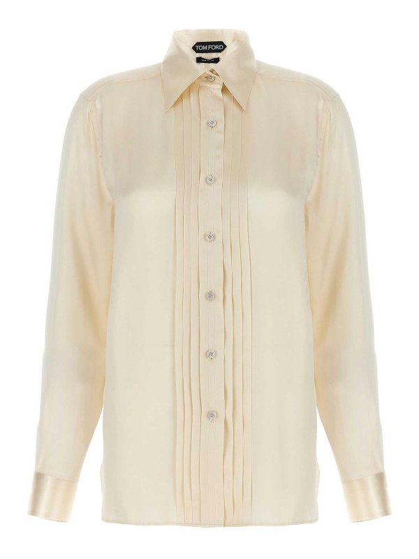 TOM FORD: Hemden - Hemd - Weiß