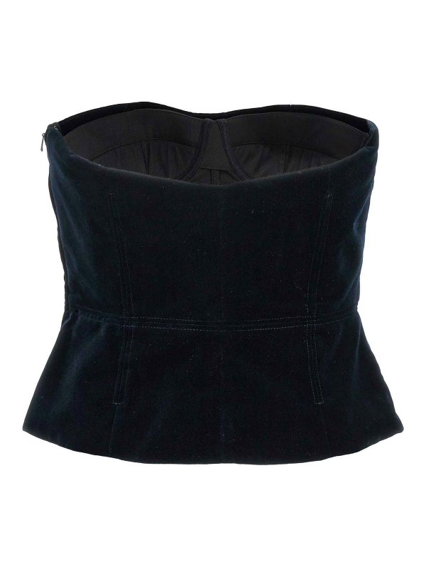 TOM FORD: Top e canotte online - Top  in velluto