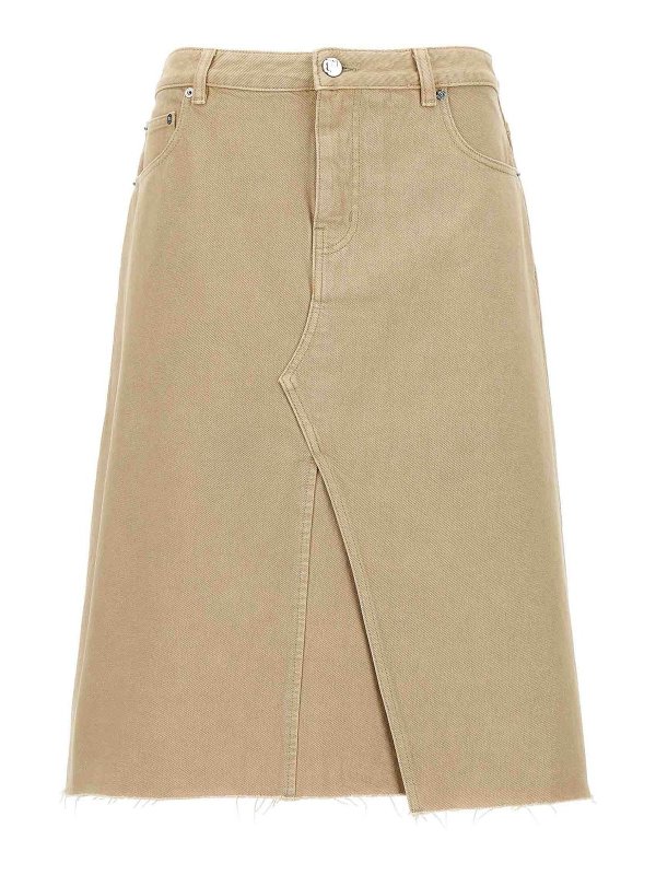 TORY BURCH: Knee length skirts & Midi - Deconstructed Midi Skirt