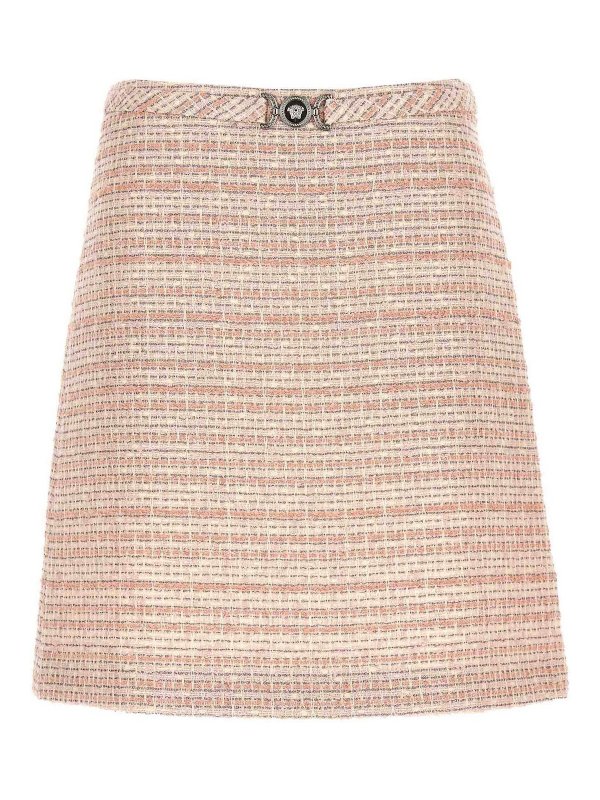 VERSACE: Knielange und Midi Röcke - Midirock - Nude