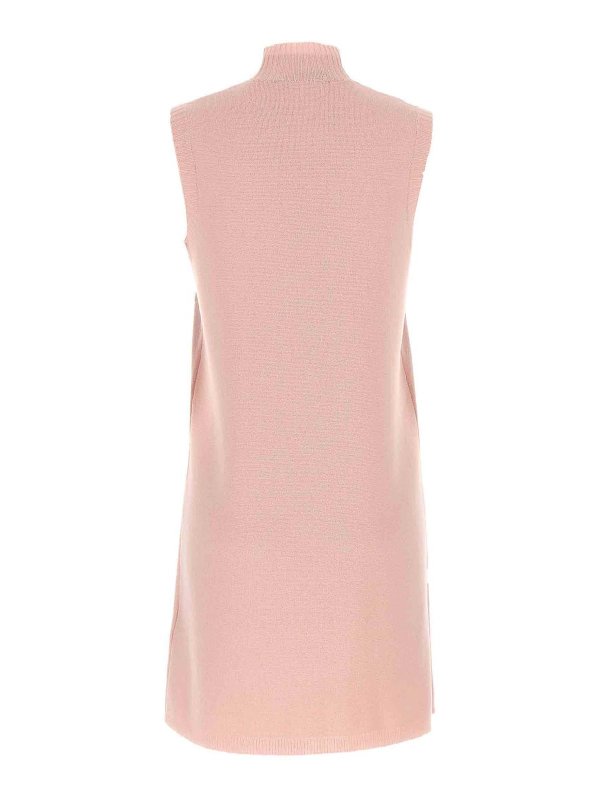 VERSACE: ニーレングスドレス online - 膝丈ドレス - ヌードカラー