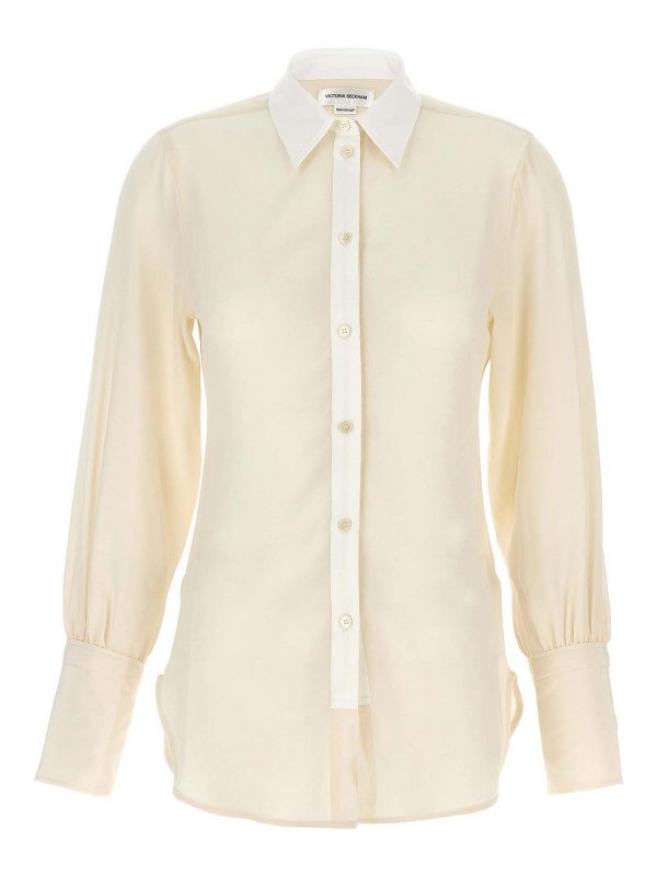 VICTORIA BECKHAM: Camisas - Camisa - Blanco