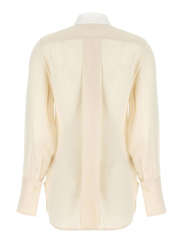 VICTORIA BECKHAM: Camisas online - Camisa - Blanco