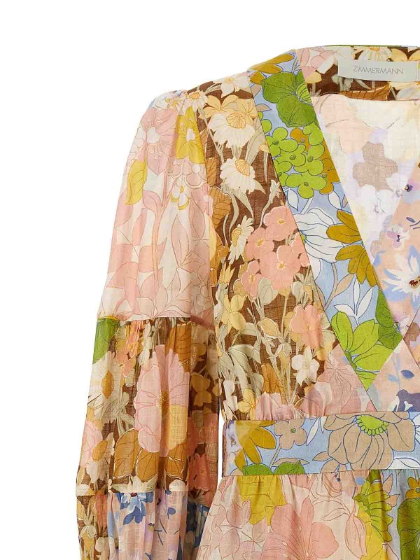 The Best Shops ZIMMERMANN: ショートドレス - ショートドレス - マルチカラー