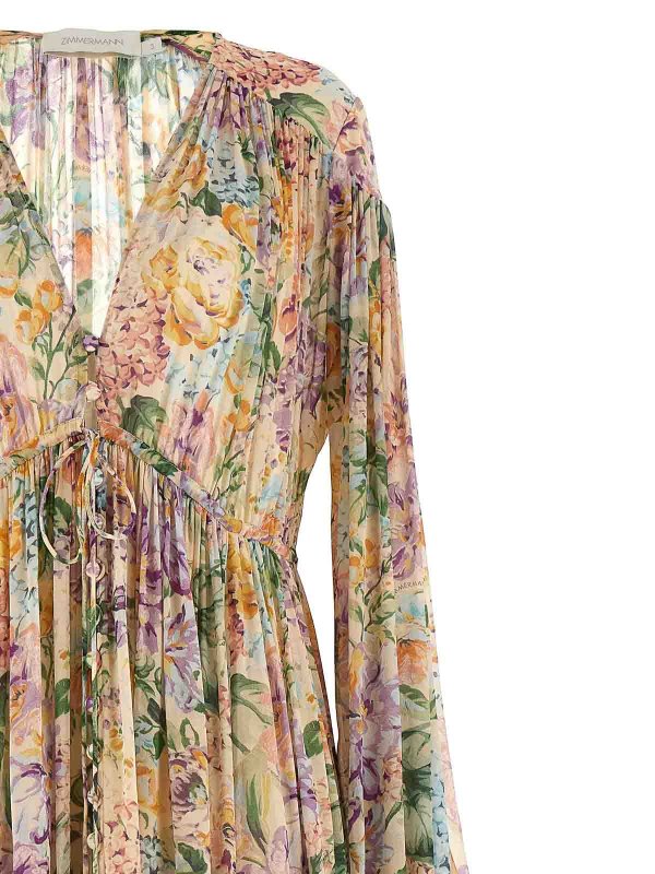 The Best Shops ZIMMERMANN: Maxi robe - Maxi Robe - Multicolore