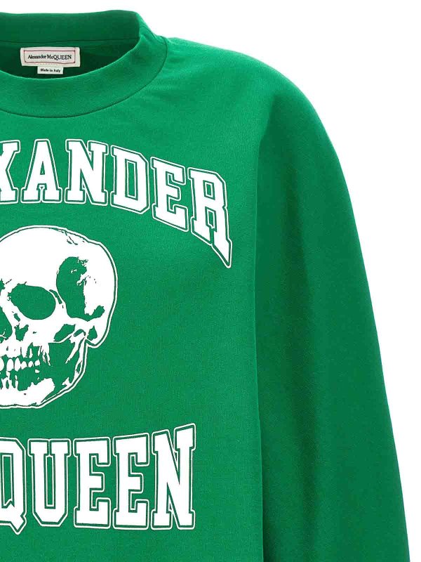 The Best Shops ALEXANDER MCQUEEN: Sudaderas y suéteres - Sudadera - Verde