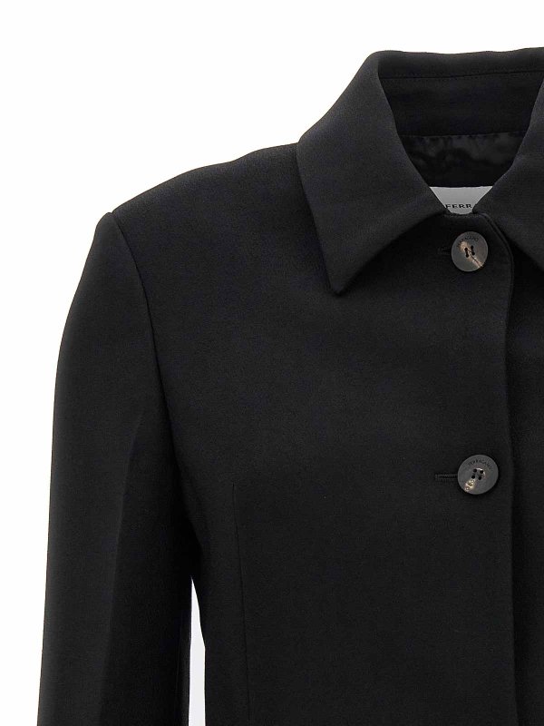 The Best Shops FERRAGAMO: casual jackets - Single Breasted Short Jacket